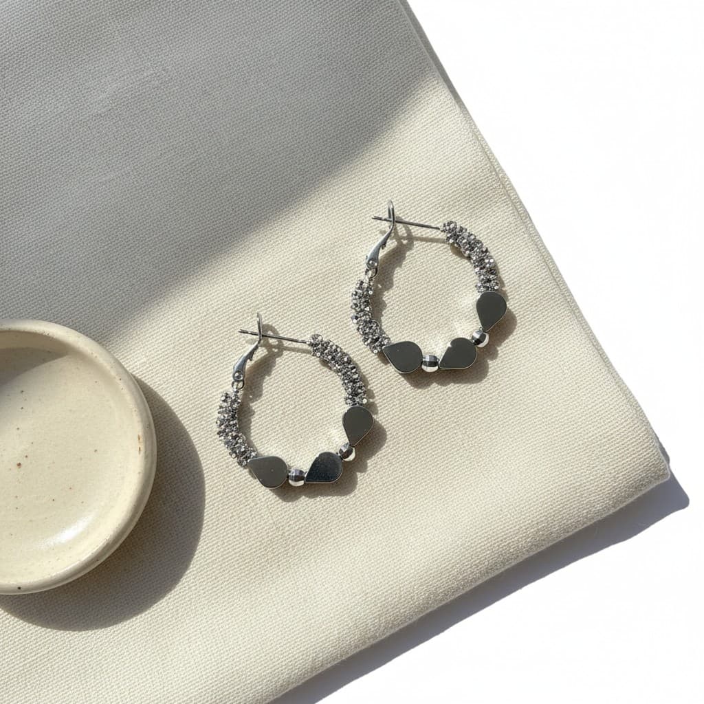 Elysian Sparkle Hoops